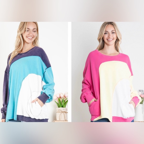 V1 bluevelvet top in blue or pink new boutique small medium large xl extra large - Picture 1 of 5